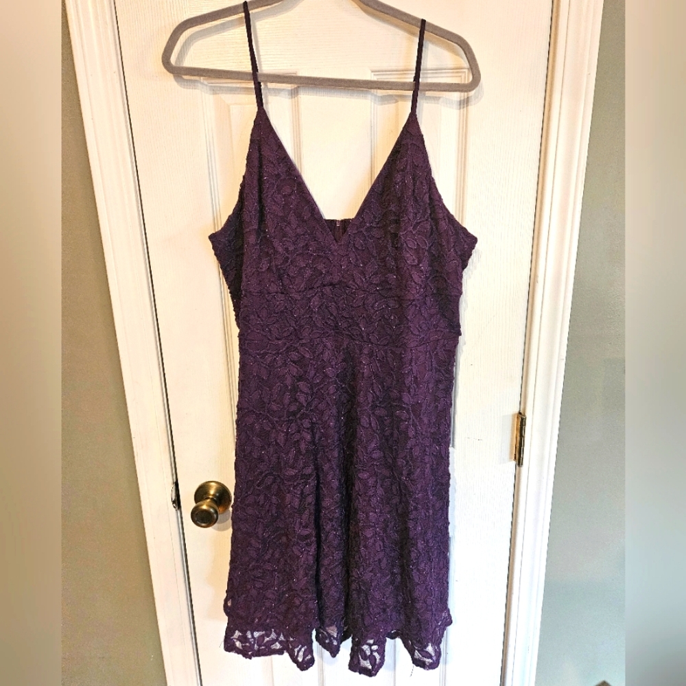 Lace Fit and Flare dress